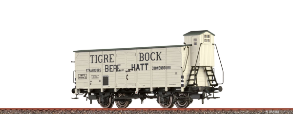 H0-Güterwagen G10 SNCF, Ep.II,Tigre Bock