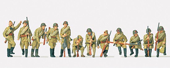 Mot. Schützen, aufgesessen UDSSR 1942