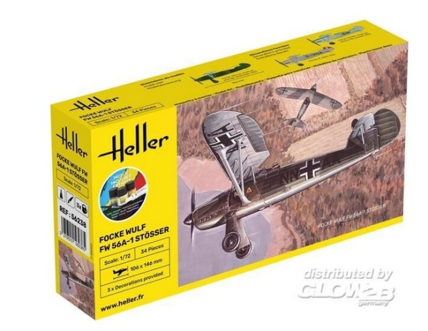 STARTER KIT Focke Wulf FW 56A-1 Stösser