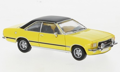 Opel Commodore B Coupe, gelb/matt