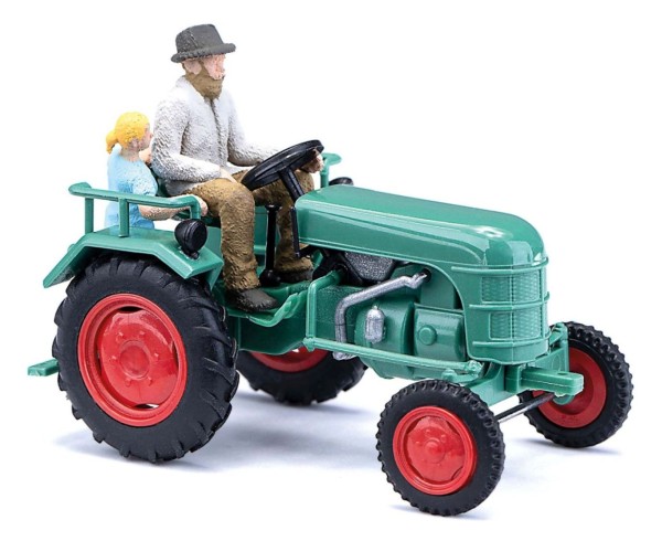 Traktor Kramer KL 11 mit Bauer und Kind