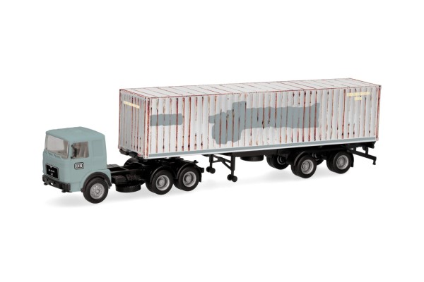 MAN F8 Container-Sattelzug, DB