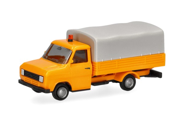 Ford Transit Pritsche kommunalorange