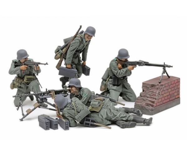 1:35 Fig.-Set Dt. MG Truppen (5) WW2