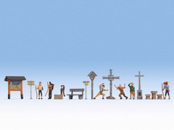 H0-Figuren-Themenwelt, In den Bergen