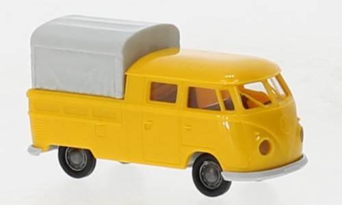 VW T1b Doppelkabine, gelb, 1960,