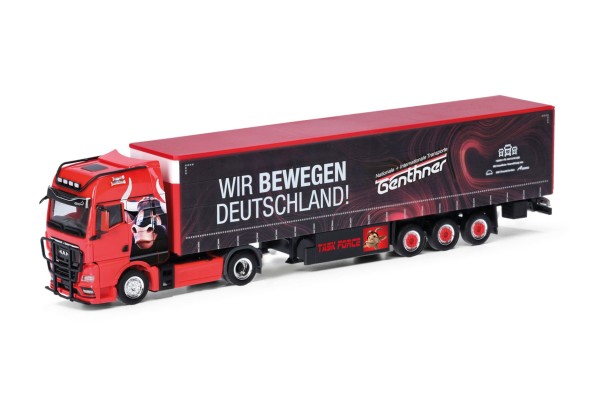 MAN TGX GX Gardinenplanensattelzug