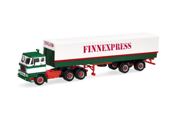 Volvo F88 Planen-Sattelzug, Finnexpress