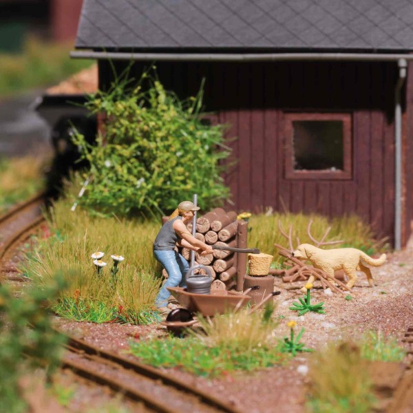 Action-Set: Holz hacken