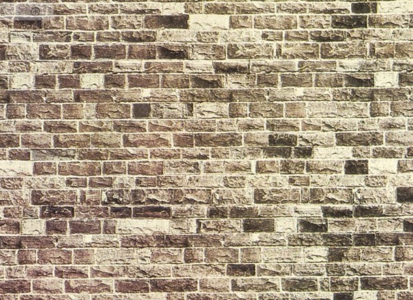 H0/TT-Mauerplatte Basalt, 32x15 cm