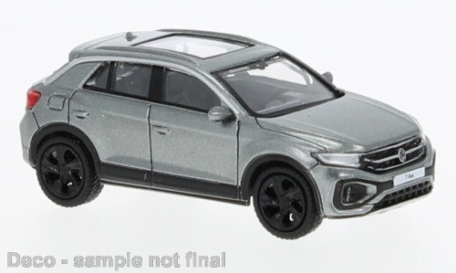 VW T-Roc, metallic-grau, 2022