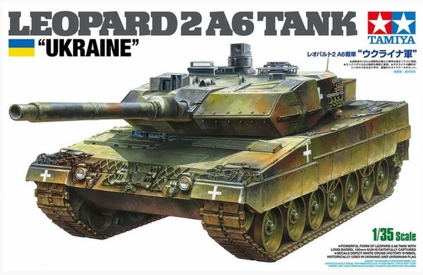 1:35 BW KPz Leopard 2 A6 (3) Ukraine
