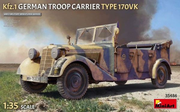 Kfz.1 German Troop Carrier Type 170VK