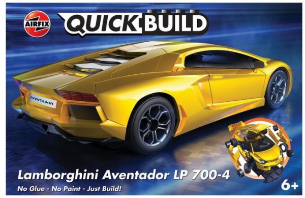 QUICKBUILD Lamborghini Aventa, gelb