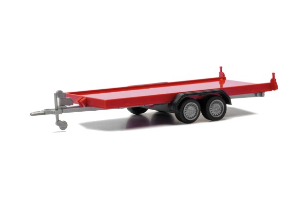 PKW-Transportanhänger 2achsig, rot