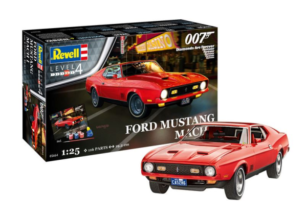1:25-Geschenkset James Bond Ford Mustang