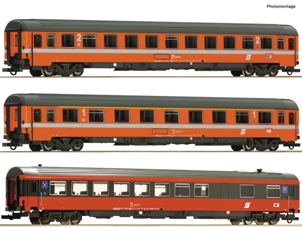 3-tlg. Set 2: EC 60 Maria Theresia ÖBB