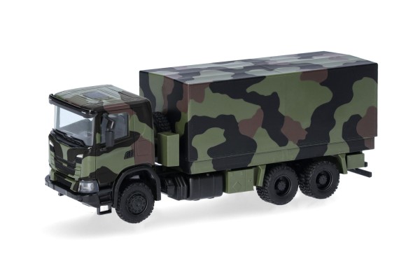 Scania XT17 Pritsche-Plane-LKW 6x6, BW