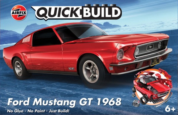 QUICKBUILD Ford Mustang GT 19 1968