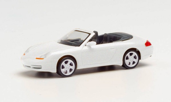 Porsche 996 C4 Cabrio, weiß