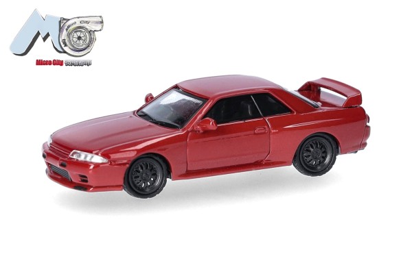 MicroCity: Nissan Skyline GTR32, weinrot