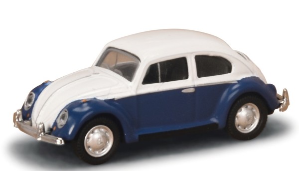 1:87-VW Käfer blau/weiß