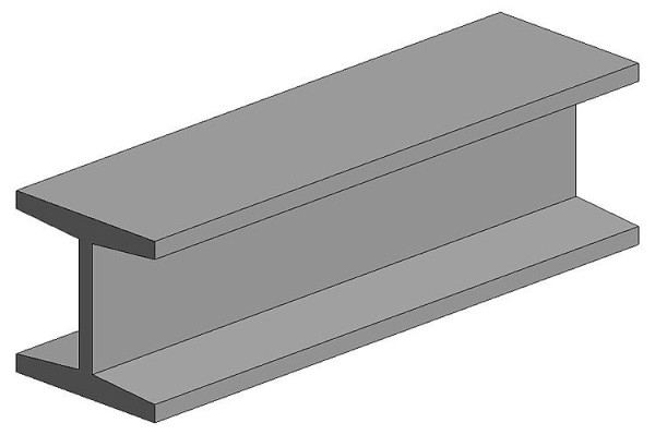 H-Profil, 350x2,0x1,9 mm, 4 Stück