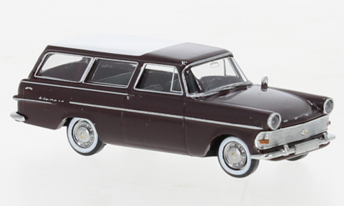 Opel P2 Caravan, dunkelrot/weiss, 1960