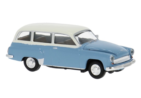 Wartburg 311 Kombi, hellblau/weiss, 1959
