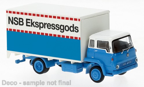 Bedford TK Koffer, NSB (N), 1971