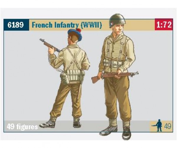 1:72 French Infantry (WW II)