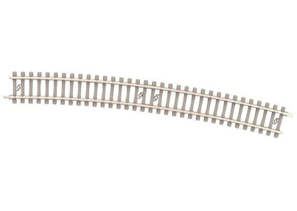 Gebogens Betongleis R6, 526,2mm, 15°