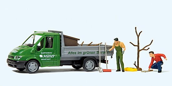 Ford Transit. Gartenbau Müller