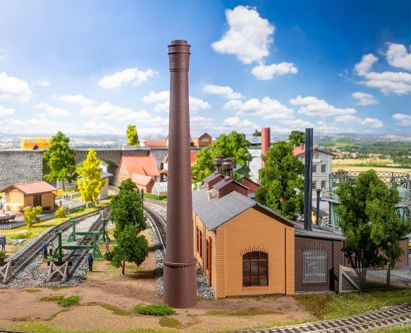 H0-Industrie-Schornstein