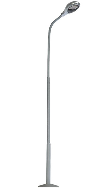 H0-Stahlrohrmast-Lampe