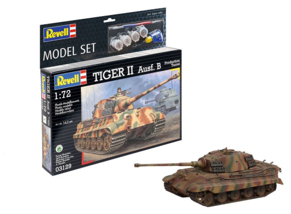 1:72-Model Set Tiger II Ausführung B