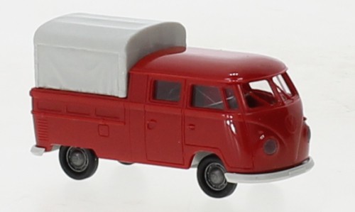 VW T1b Doppelkabine, rot, 1960