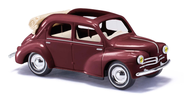 Renault 4CV Cabrio, rotbraun