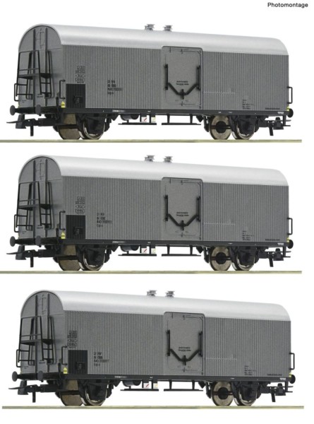 3-tlg. Set: Kühlwagen, ÖBB, Ep.IV