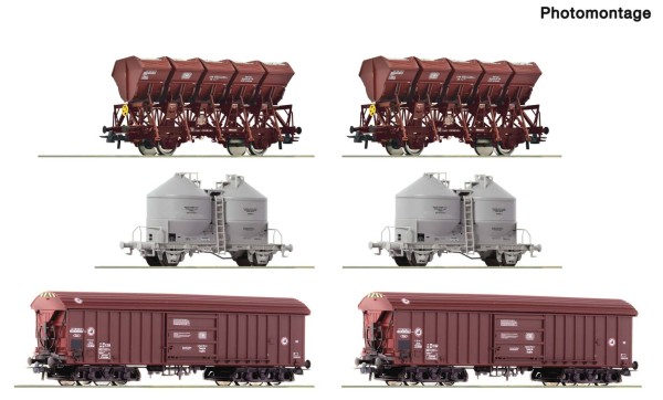 6er Display Rangierbahnhof Schüttgut