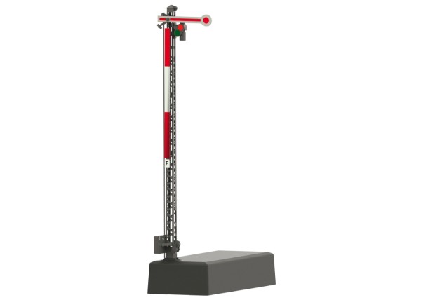 Hauptsignal mit Gittermast (Hp 0 / Hp 1)