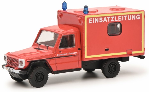1:87-MB G-Modell Koffer Feuerwehr rot