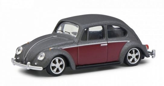 1:64-VW Käfer Lowrider grau