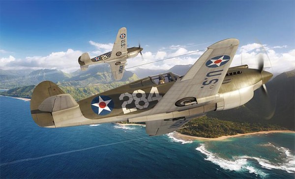1/72 Curtiss P-40B Warhawk