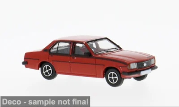 Opel Ascona B, rot/Dekor, 1979