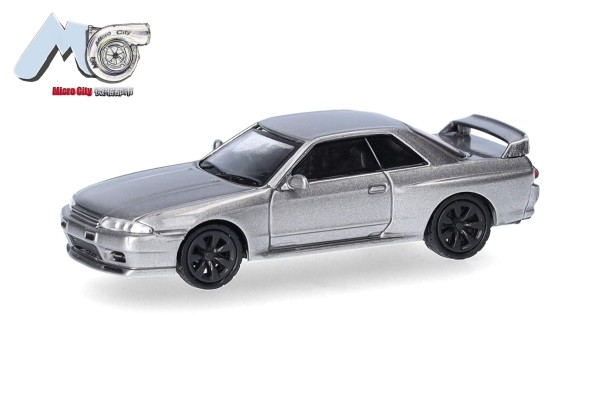 MicroCity: Nissan Skyline GTR32, grau