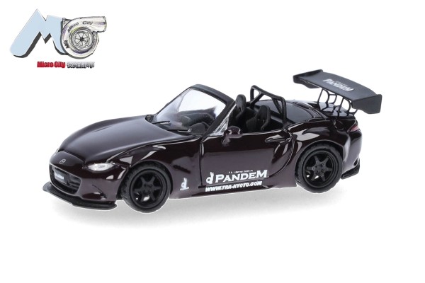 Mazda MX-5 Rocket Bunny, lila