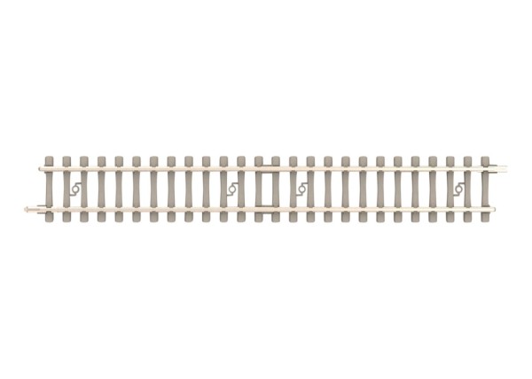 Gerades Betonschwellen-Gleis, 108,4 mm
