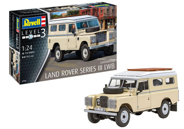 1:24-Model Set Land Rover Series III LWB