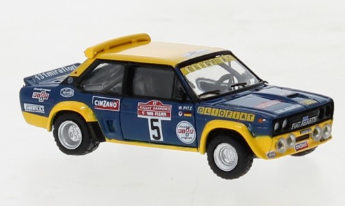 Fiat 131 Abarth, No.5, Olio Fiat, Rally